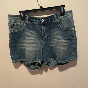 Zana Di Classic Blue Jean Shorts
